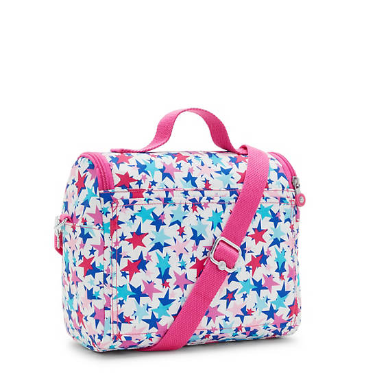 Kipling New Kichirou Printed Lunch Bag Vesker Rosa | NO 1057UZ